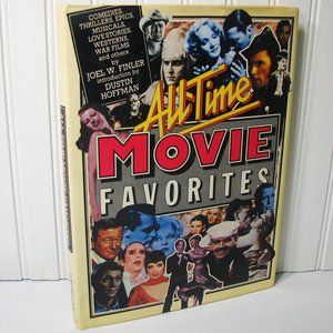 All Time Movie Favorites Joel Finler Intro Dustin Hoffman Book Longmeadow Press